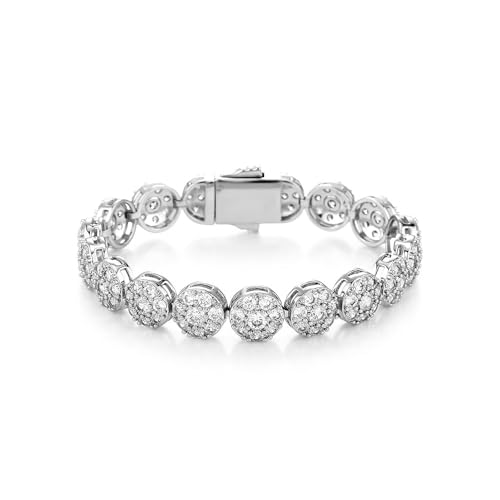 Pulsera Tennis para Mujer y Hombre 14K Oro Chapado miniatura 1