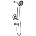 Delta Faucet Linden 17 Series Dual-Function Tub and Shower Trim Kit with 2-Spray In2ition 2-in-1 Hand Held Shower Head with Hose, Stainless T17494-SS-I (Valve Not Included)