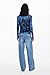 Desigual Women's Woman Flat Knit Thin Gauge Jacket Blue