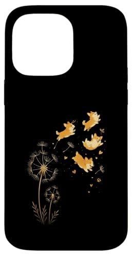 Dandelion Dog Lovers Corgis X}zP[X iPhone 14 Pro Max p