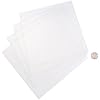 System 96 8inch Clear Glass Squares - 4 Pack