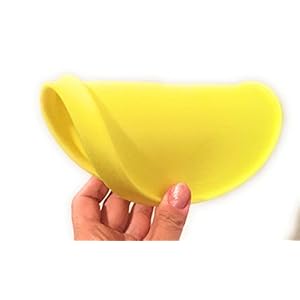 Forty Sycamore! Flying Dog Frisbee Lightweight Material Perfect for Small Dog Breeds and Pets | Interactive Flying Disc for Pups 7”, Yellow