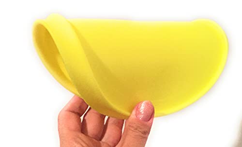 Forty Sycamore! Flying Dog Frisbee Lightweight Material Perfect for Small Dog Breeds and Pets | Interactive Flying Disc for Pups 7”, Yellow Forty Sycamore! Flying Dog Frisbee Lightweight Material Perfect for Small Dog Breeds and Pets | Interactive Flying Disc for Pups 7”, Yellow