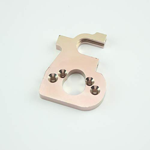 Kingval Replacement Metal 550 Brushed Motor With Motor Mount Heatsink And 27T Gear Combo Rc Parts Compatible With Wltoys 124018 124019 1/12 4Wd Rc Car #TOP3