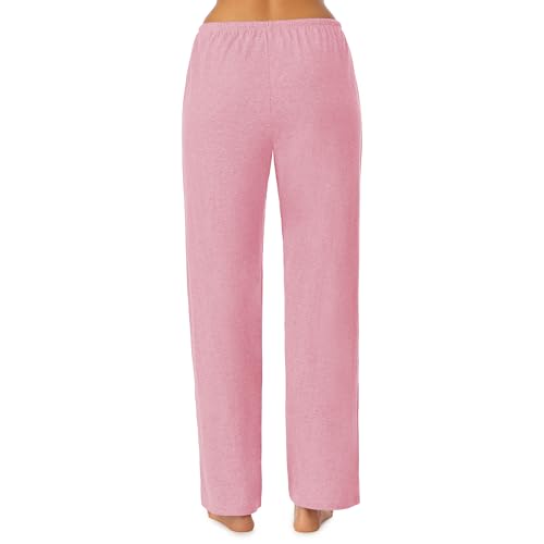 Image of Nautica Womens Pajama Pants - Lightweight Wide Leg Lounge Pants - Cotton Knit Jersey - Sleepwear Loungewear PJs for Women