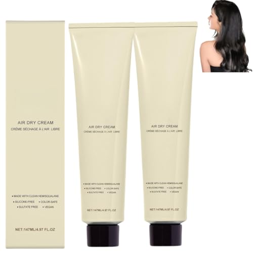 Crème cheveux bouclés tout-en-un anti-frisottis pour raviver l'éclat des reflets