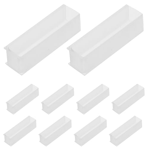 KOMBIUDA Cubetas de Vidrio para Laboratorio 10 Mm 10 Piezas, Cubetas Reutilizables para Análisis Cuantitativo, Cristalería Química Resistente y Precisión en Investigación Científica
