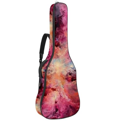 Housse pour guitare acoustique colorée pour transporter votre musique