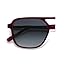 Red Frame Blue Grading Lens