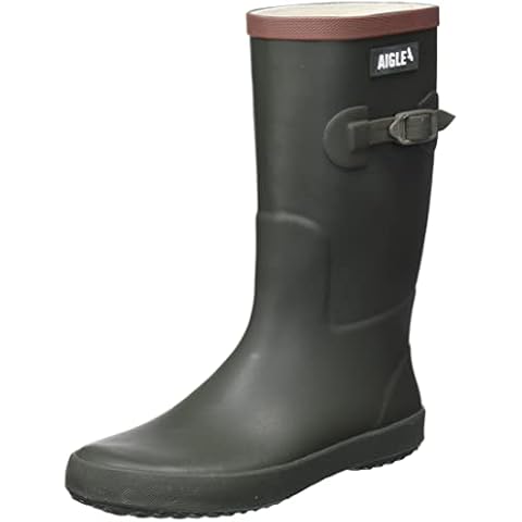 Aigle Kids Partridge 2 Khaki Rain Boots Cover