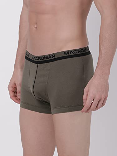 Image of Macroman M-Series Magne Classic Boxer Shorts for Men in Compact Cotton Fabric with Comfort and Style