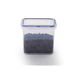 LOCK & LOCK Easy Essentials Storage Food Storage Container Set / Food Storage Bin Set - 4 Piece, Clear - Image 3