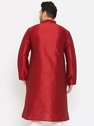 Elina fashion Men's Plus Size Banglori Silk Kurta Pajama (Payjama) Indian Designer Solid Traditional Wear4