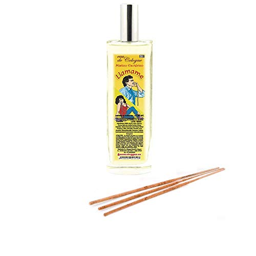 PACK AGUA DE COLONIA LLAMAME 100ML + 3 VARILLAS DE INCIENSO...