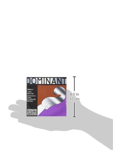 Thomastik Einzelsaite für Viola 3/4 Dominant - A-Saite Nylonkern Aluminium umsponnen, mittel