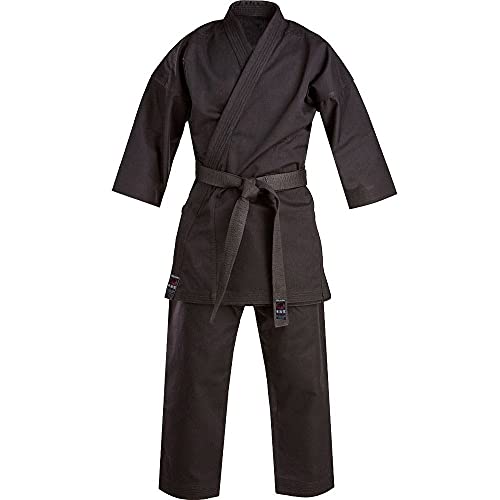 Tokaido Kata Master Gi, Japanese Cut, 12oz, Black (#2.5 - up to 5' 2")