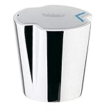 Lieferumfang: Griff Costa Grohe Griff Costa 1/2, blau/rot Zn 45258000, Chrom