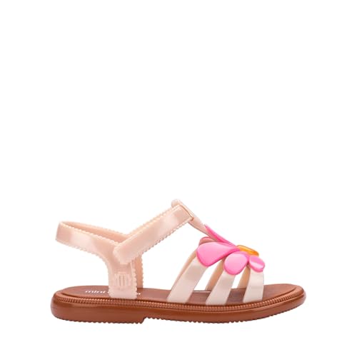 Mini Melissa Hip Bloomy Baby 22 Marrom/Rosa