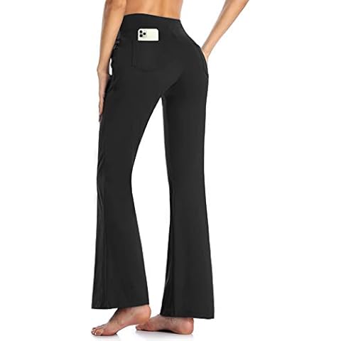 MOVE BEYOND Buttery Soft Bootcut Yoga Pants Cover