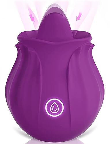 Roses Toy 2025 New Enhanced Clitioral Sucker Powerful Womens Viboators Rose Viboatorr Waterproof Flower Vibration The Rose Adult Toy for Women 10 Speeds Couple Games Adult tygvq (purpleB)