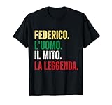 maglia personalizzata uomo nome Federico