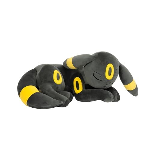 Peluche Noctali Qui dort Pokémon - Peluche Exclusive de 45 cm Qui dort
