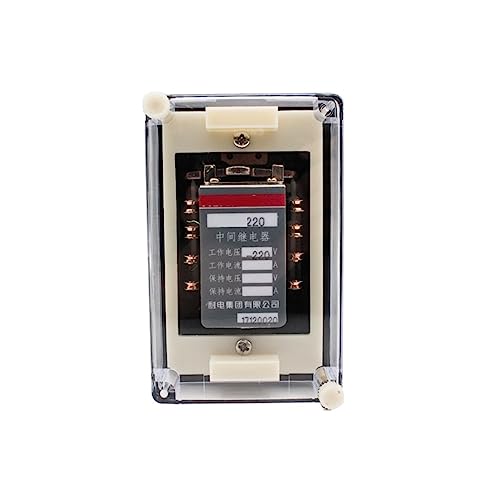 Relais intermédiaire 220V avec câblage en face avant pour armoire électrique