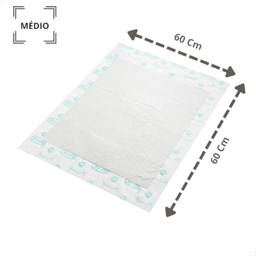 Tapete Higiênico para cachorro Goldpads Premium 60x60 cm - 30 Unidades