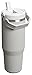 Stanley IceFlow 2.0 Flip Straw Tumbler with Handle 30 oz | Twist On Lid and Flip Up Straw | Leak Resistant Water Bottle | Insulated Stainless Steel | BPA-Free | Ash