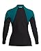 NRS 1.5mm Women's HYDROSKIN Front Zip Wetsuit Jacket - Black / 2XL