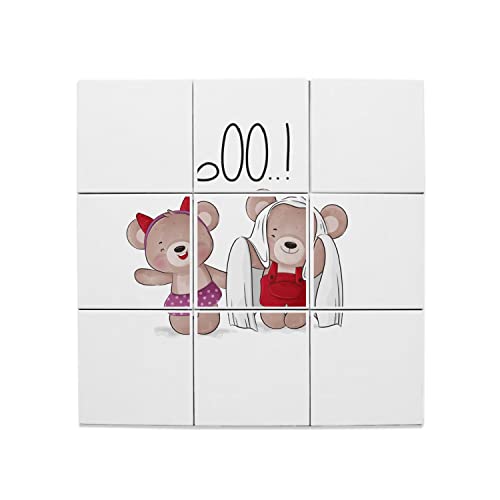 Carreaux céramique durables pour remplacer les décos d'Halloween jetables