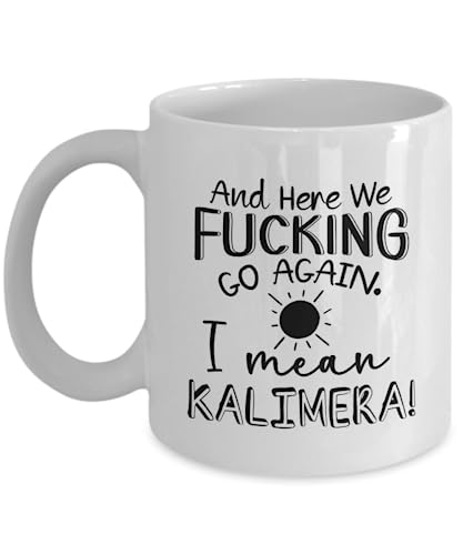 Greek Kalimera Coffee Mugs