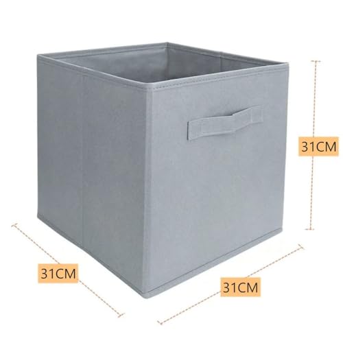 Caixa Organizadora Dobrável Multiuso Cesto Guarda Roupa Closet Brinquedos LE-4755