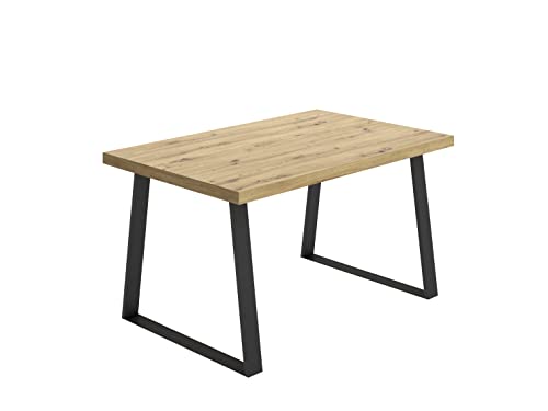 Miniatura 5 de DEKIT GRUPO RIMOBEL Aran Mesa de Comedor, Melamina, Nordic, 75x140x90 cm
