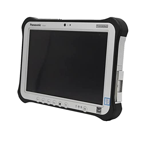 Toughbook Panasonic Toughpad G1, Fz-G1 Mk4 Intel Core I5-6300U 2.4Ghz, 10.1 Multi Touch + Digitizer, 128Gb Ssd, 8Gb, Wifi, Bluetooth, Webcam, Rear Camera, Tpm 2.0, Lan Port, Windows 10 Pro (Renewed) #TOP1