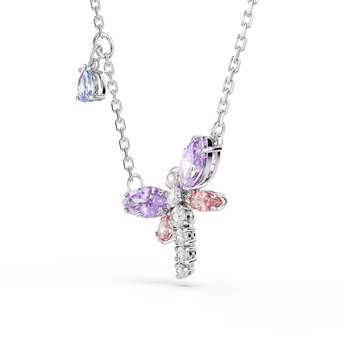 Image of Swarovski x Ariana Grande Collection, Mixed Cuts, Dragonfly, Rhodium Plated