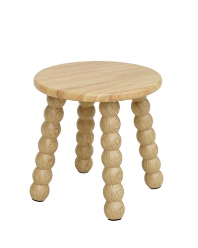 HEYZOEY Taburete de madera maciza: Taburete