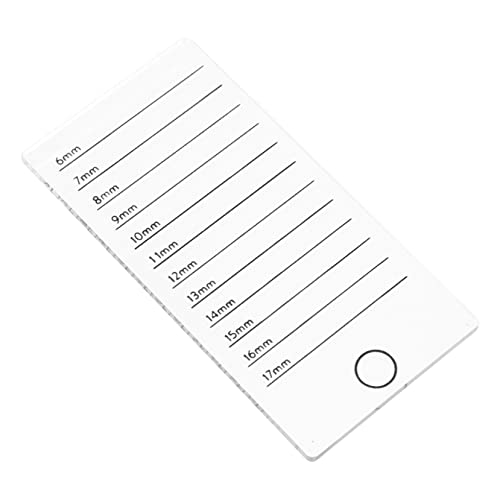 HAPINARY Set Portaciglia Finte Vassoio Espositivo Per Ciglia Portaoggetti Per Ciglia Accessori Strumento Per Salone Di Bellezza