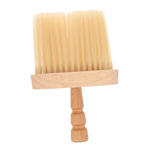 NULYLU Barber Supplies Barber Brush for Cleaning Hair Shave Brush Neck Duster
