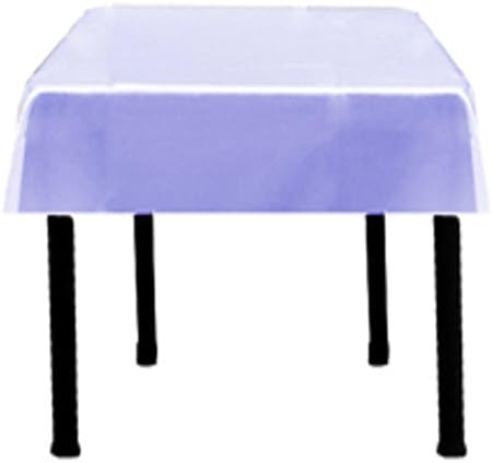 Mantel cuadrado de satén 42x42 pulgadas (lavanda)