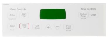 Replacement WB27T11014 Control Panel Faceplate Overlay Graphics For GE Oven Range AP4346231, 1473983, AH2321456, EA2321456, PS2321456