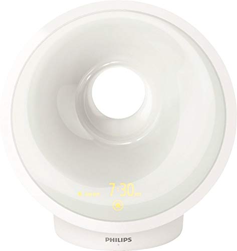 Image of Philips SmartSleep Connected Sleep and Wake-Up Light, Personalized Sunrise and Sunset, SleepMapper App Enabled, Sleep Environment Tracking, HF3670 /60