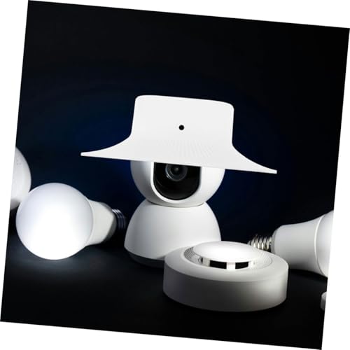 Funda para cámara de seguridad exterior impermeable protector de plástico 2 piezas 6