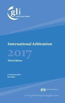 Hardcover Global Legal Insights - International Arbitration Book