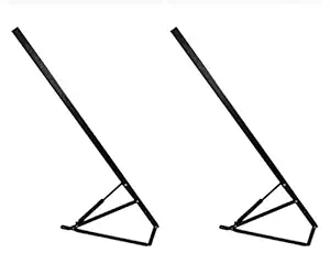 Steel Gold Pneumatic Gas PumpDouble Bed Lifter Fitting Hydraulic Jack Pro Lift Mechanism Tool Spring Shocker Frame with Pneumatic Pump  Set of 2 Frame (5 FT X 5MM) & 2 Hydraulic Gas Pump (150 G)