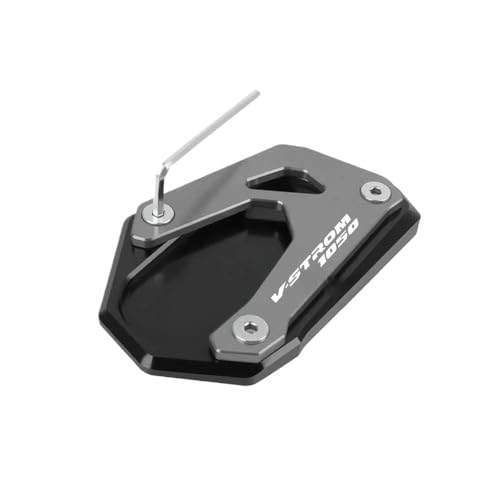 Élargisseur de béquille V-Strom 1050 pad pour stationner sur herbe et sable en voyage
