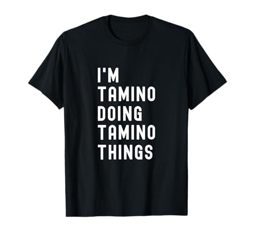 Photo de Je Suis Tamino Qui Fait Des Choses à Tamino T-Shirt