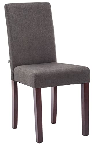 Chaise INA revętement en Tissu avec piétement en Bois pour Une Hauteur d'assise de 47 cm avec...