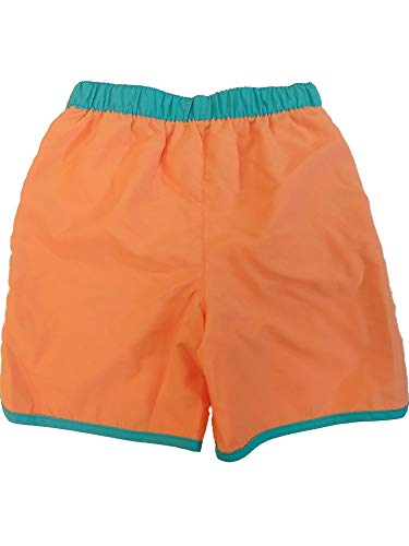 Toddler Boys Piranha on Orange Sherbert Swim Short Trunk2