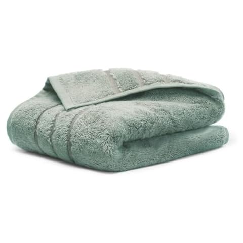 Cariloha Hand Towel | Ocean Mist | 16"x24" | Turkish Cotton & Viscose Material Blend | Extra Smooth and Highly Absorbent Cover